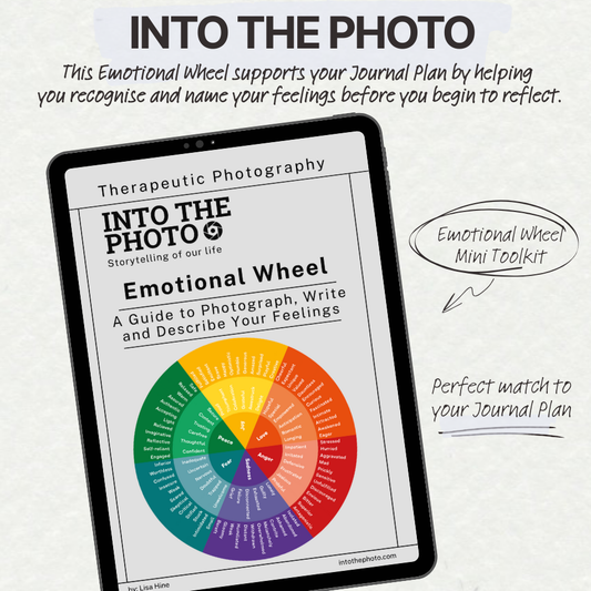Emotional Wheel - A Guide to Photograph, Write and Describe Your Feelings