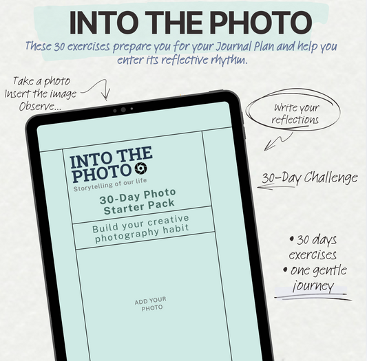 30-Day Photo  Starter Pack - to improve your photography practice