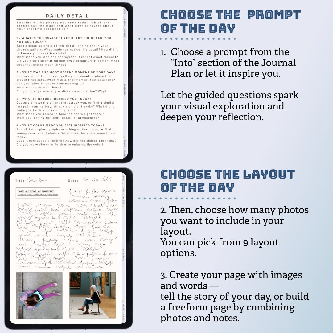 Bundle - Into the Photo Journal Plan + e-Book