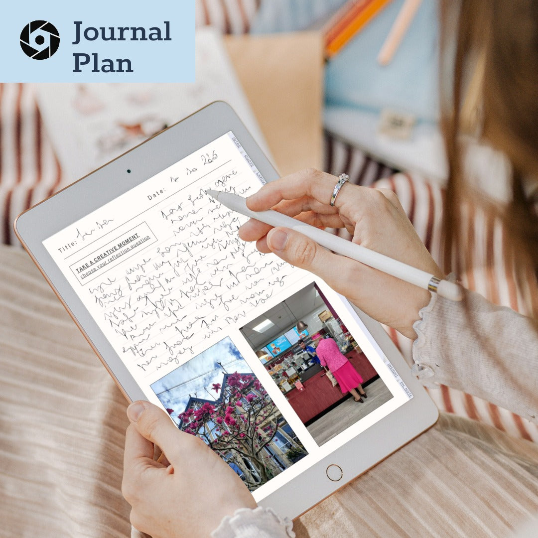 Into the Photo Bundle -  Digital Journal Plan + Guided eBook